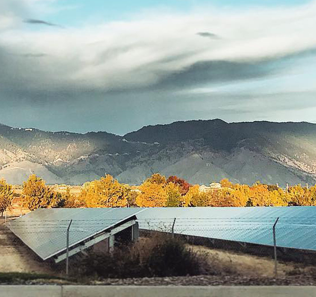 Solar Panels at Minden, Nevada HQ