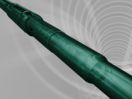 Computer rendering of a Baker Hughes INFORCE sliding sleeve.