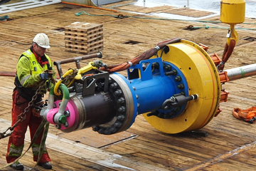 Photo of a terminator system being deployed in the field