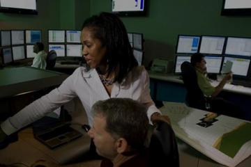 Photo of Baker Hughes employees working