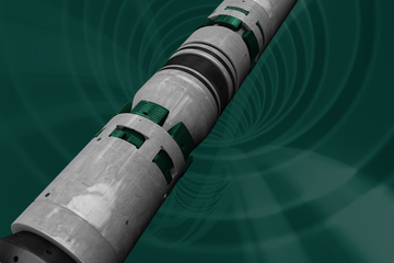 Computer rendering of a Premier hydraulic-set removable production packer
